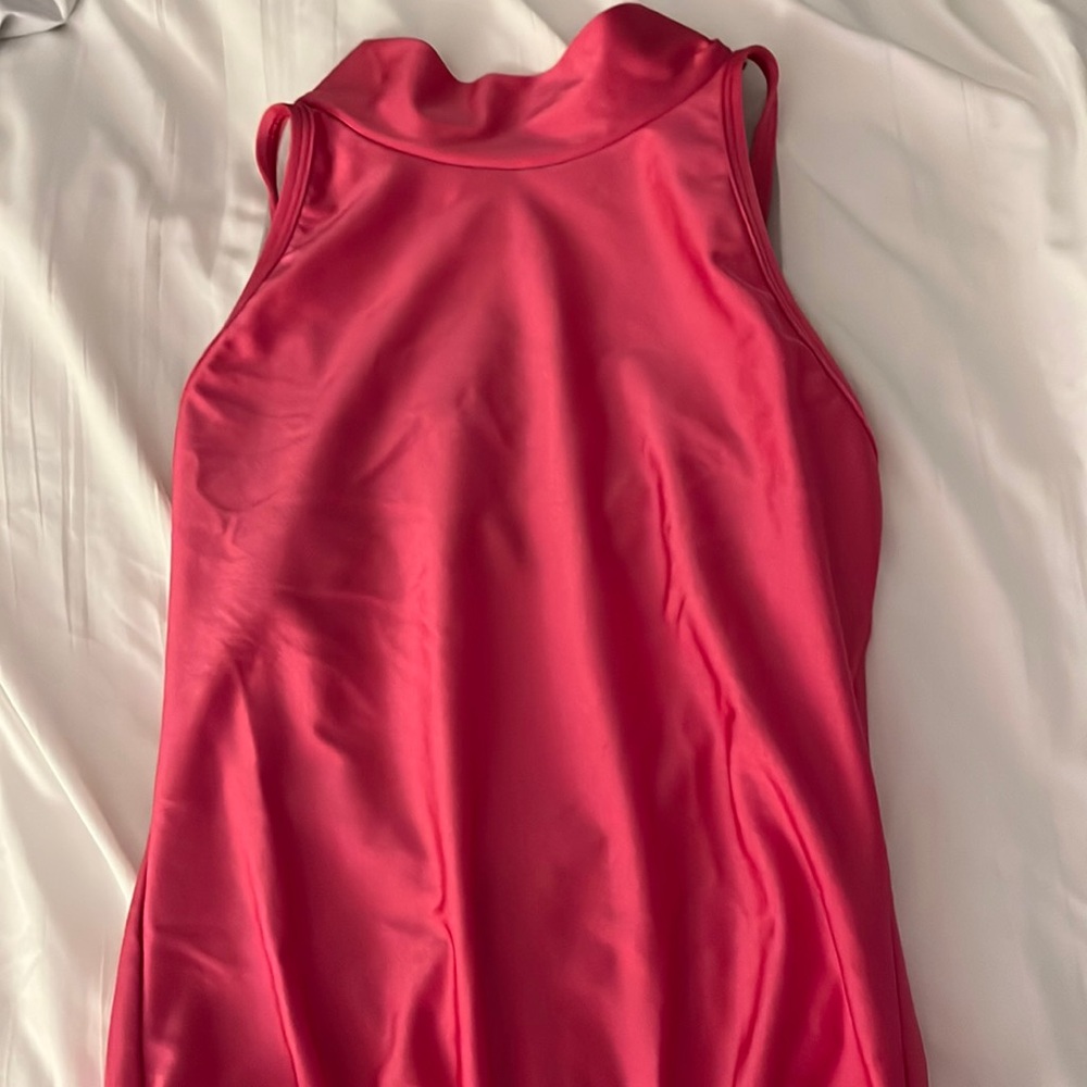 Pink Turtleneck Suffolk Leotard Size: S